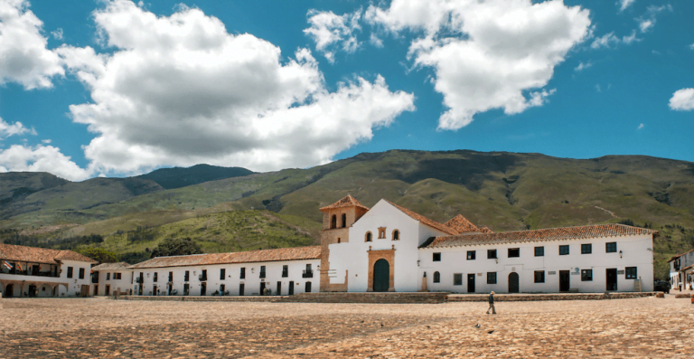 Plaza central Villa de Leyva