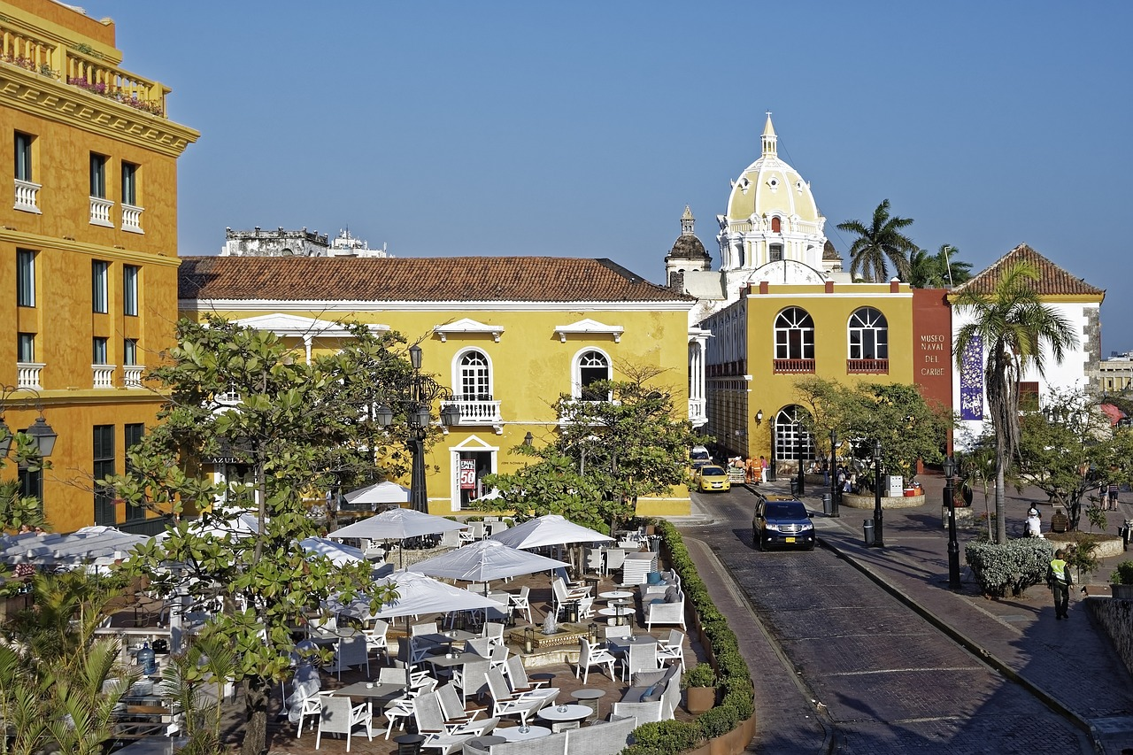 Cartagena, playas, Caribe Colombiano