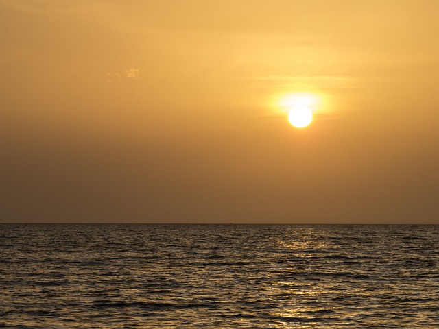 sunset, santa marta, colombia