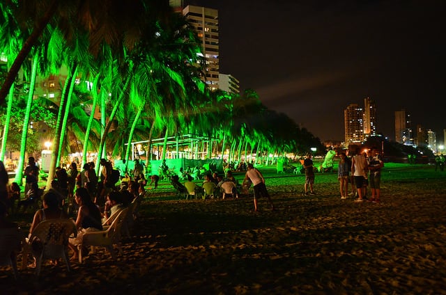 Playa Rodadero en Santa Marta y su increíble vida noctura