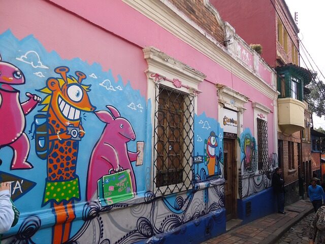 bogota, candelaria, quevedo's fountain, obras