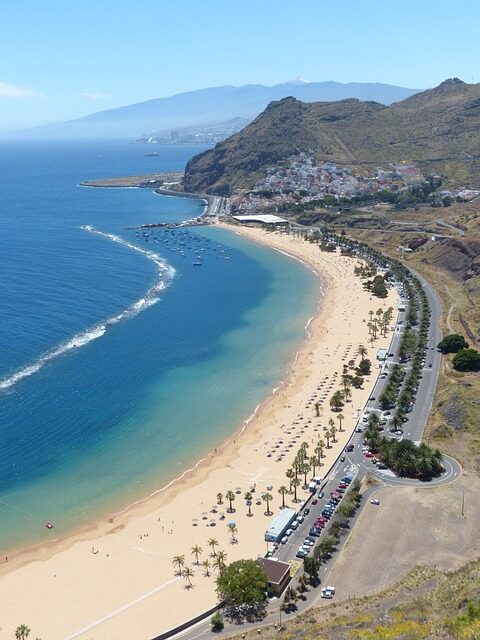 beach, water, sea