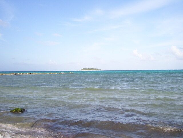 colombia, san andres islas, ocean, tiendas, lluvia