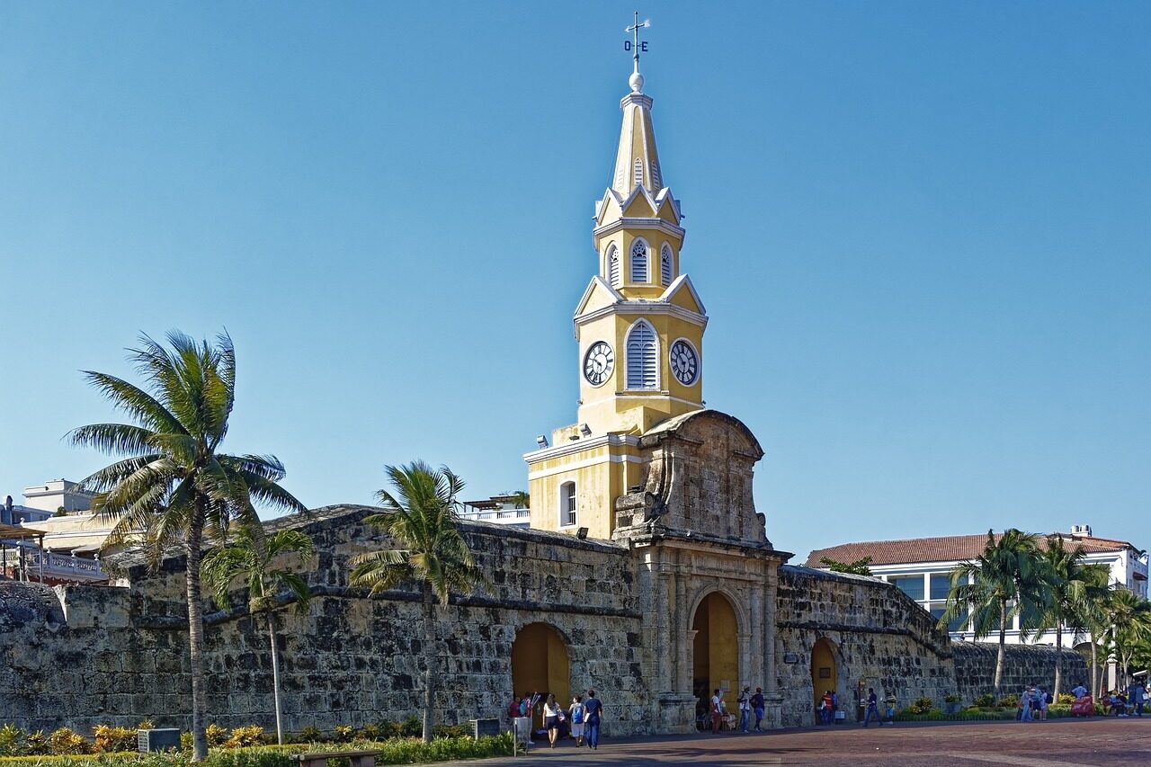 torre del reloj, cartagena de indias