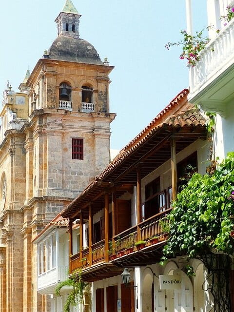 cartagena, historic center, colombia