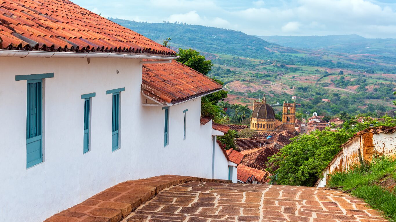 foto de uno de los pueblos de Colombia 